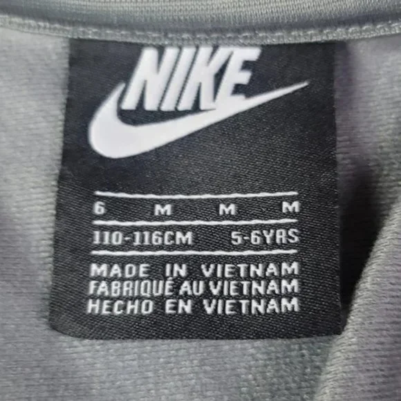 Nike Boys Lightweight Full Zip Track Jacket Size 6 - Picture 7 of 8